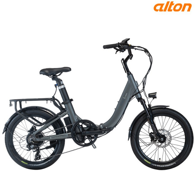 2023 니모 FD 어반 전기자전거 유압식디스크 20인치, 100%완전조립점검포장, 다크그레이