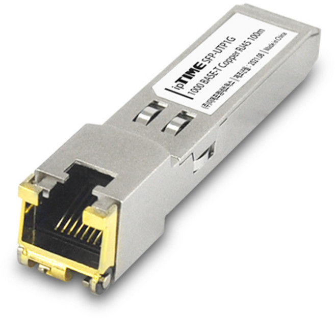 아이피타임 공식판매처아이피타임 iptime SFP-UTP1G, 상세페이지 참조, 1개