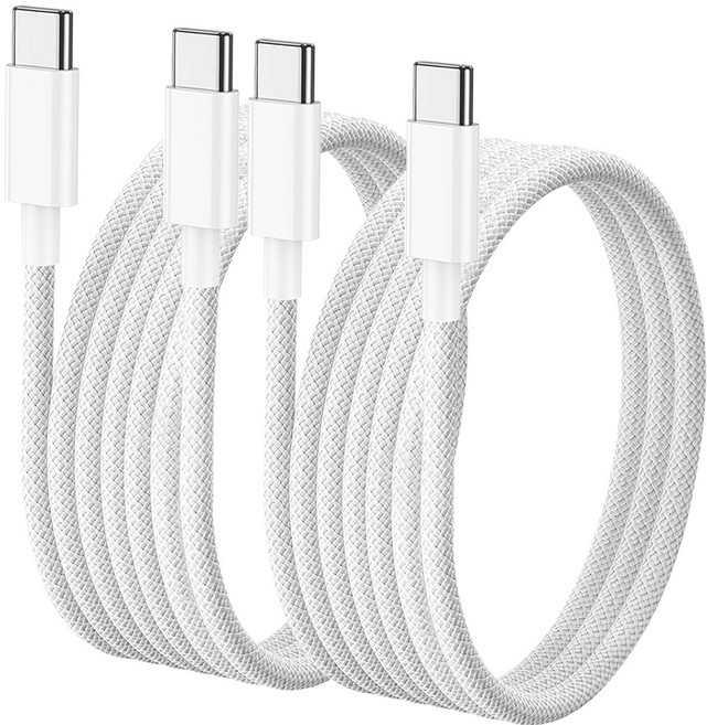 루미아코어 삼성호환 C타입 마카롱 PD 60W c타입고속충전케이블, 그레이, 2개, 3m