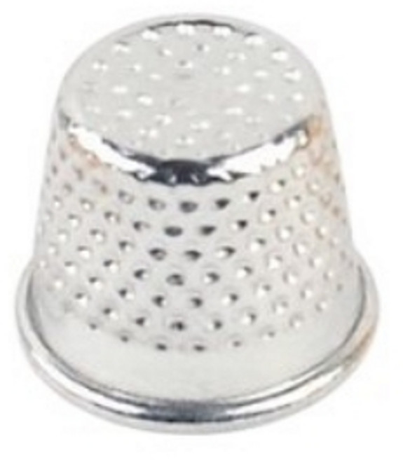 금속골무 검지 엄지 안전 쇠 재단 메탈 반짇고리, 골무066640CM, 1개