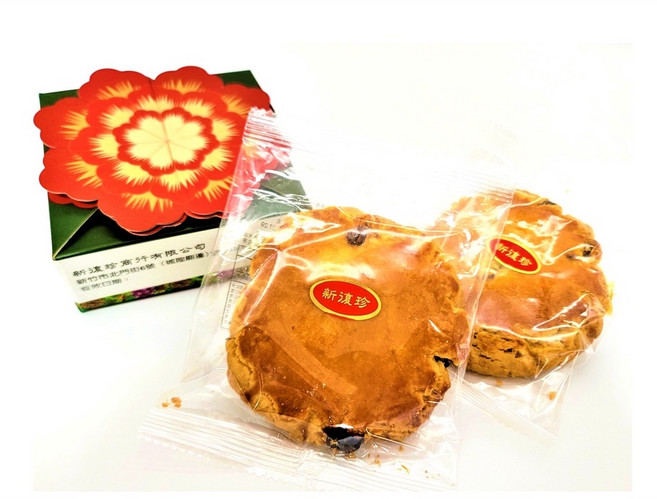 新復珍 手工蘭姆酒釀葡萄酥, 1個, 兩入小巧盒裝