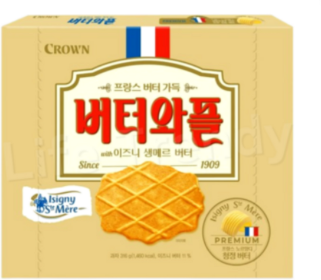 버터와플 이즈니, 5개, 316g