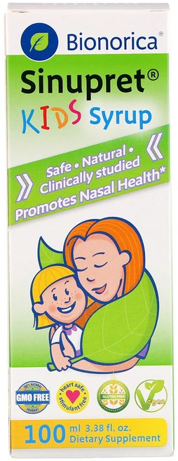 바이오노리카 시누프렛 키즈 시럽 어린이 비타민, 1개, 100ml - 쿠팡