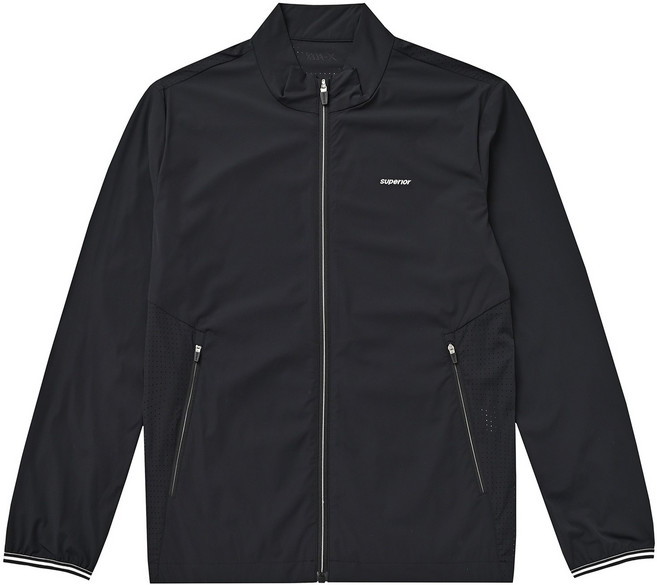 [슈페리어] 남성 홑겹 점퍼 블랙 (ICC620139)