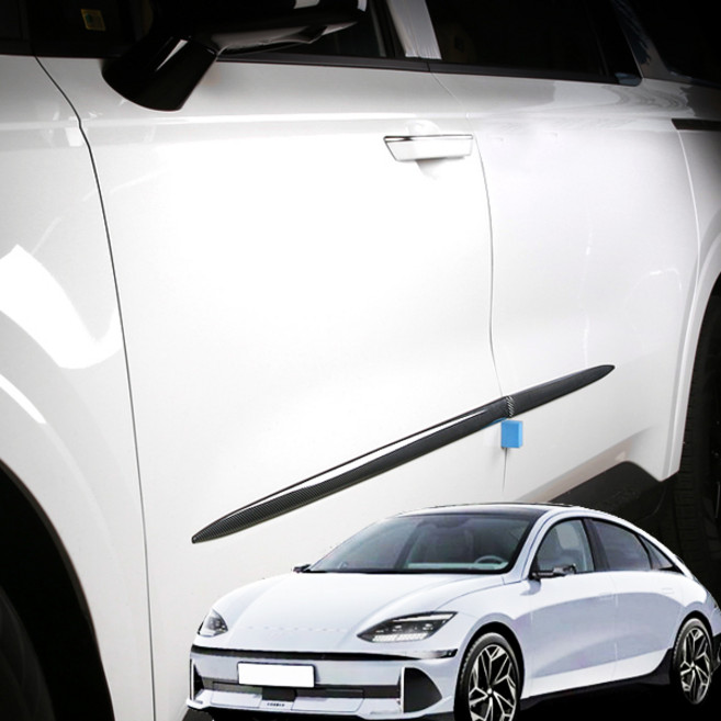 썬카 아이오닉6 도어가드 문콕방지가드 자동차도어보호대, 96cm-카본(1P), 1개