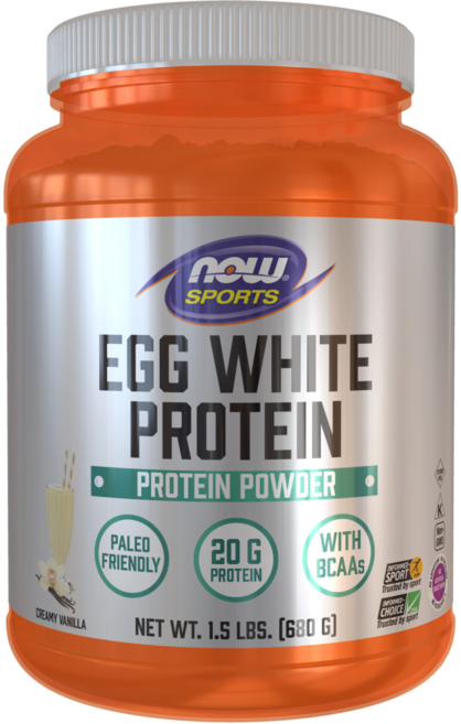 NOW Foods 高蛋白蛋清粉, 680g, 1罐