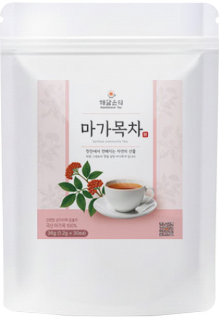해담은티 마가목차 생분해티백, 1.5g, 1개, 30개입
