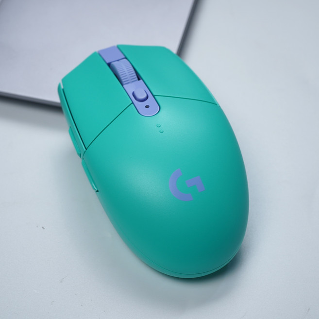 로지텍 G304 무선 마우스, 민트