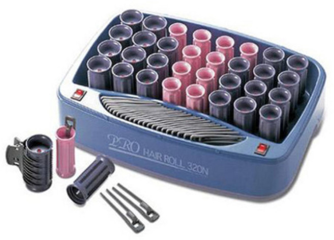 유닉스 헤어롤 풀 세트, PW-320N, 혼합색상