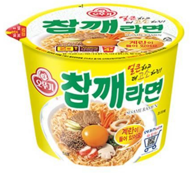 오뚜기 참깨라면 용기 3개 1세트, 6개