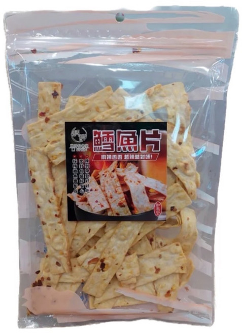 和春堂 麻辣香香鱈魚片 92g/包 鱈魚片 魚漿零食, 1個, 【麻辣香香鱈魚片】92g/包