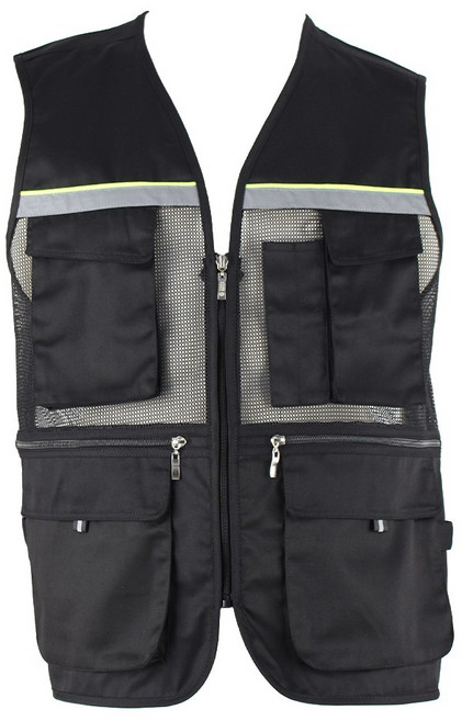 여름용 남자 쿨 망사 작업 조끼 배달 등산 낚시 M~6XL 7컬러 M1827