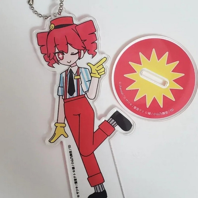 카사네테토 아크릴피규어 체인 스탠드 테토장식품 TETO 굿즈