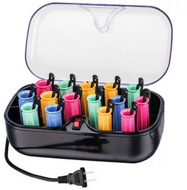 전기 헤어롤 셀프 구르프 볼륨 웨이브 머리 세팅 롤