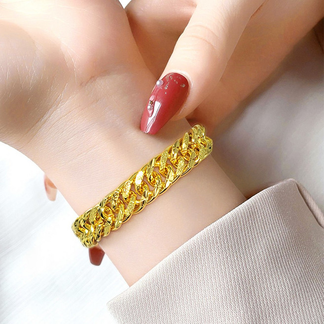 여자 팔찌 18k특수압축도금 여성 쥬얼리 트루체인