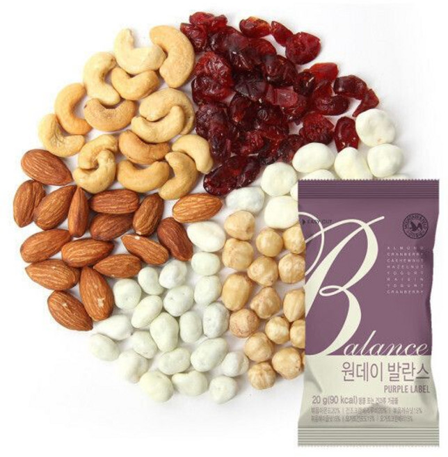 G하루견과 원데이 발란스퍼플100낱봉, 100개