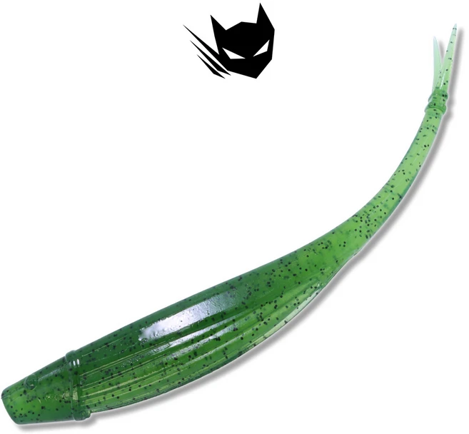 캣츠크로우 모비딕쉐드 12.7cm(5인치) 광따웜 광어다운샷, 027 워터 멜론, 1개, 6.7g - 쿠팡