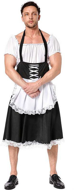 남자 메이드복 하녀복 코스프레 의상 코스튬 할로윈