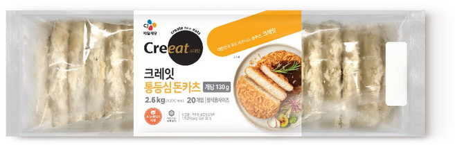 크레잇 특등심돈카츠 CJ 2.6KG, 1개