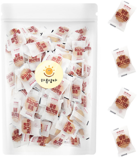 노브랜드 달콤허니약과 대용량 미니꿀약과 선물세트 100개