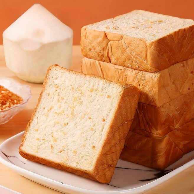 두꺼운식빵 4종 1330g 티라미수 맨빵 우유토스트 건포도, 코코넛, 1개, 1.33kg