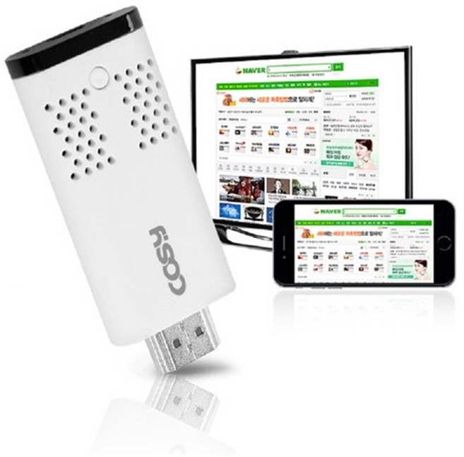 조이 무선미러링4K uhd HDMI스마트폰티비연결 미라캐스트, 1개