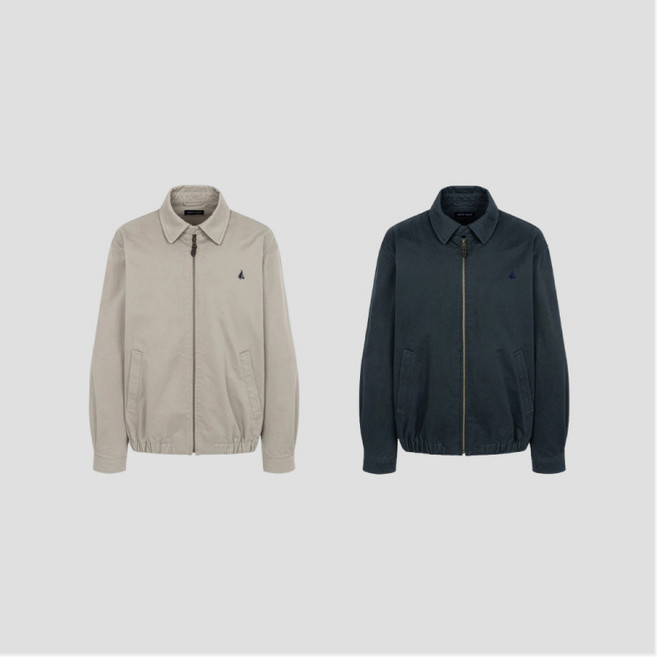 빈폴 남성 헤리티지클럽 코튼 드리즐러 점퍼 재킷 BC6239C11