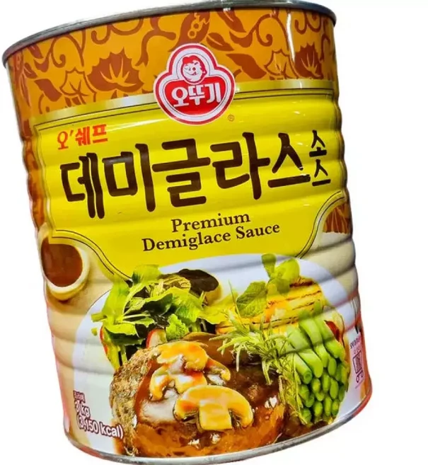 오쉐프 데미그라스 소스 3kg 요리, 1세트