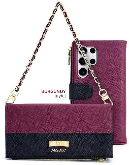 잭팟 갤럭시버디3/A15 A155 - 잭레이디백 지퍼 카드수납 다이어리 케이스