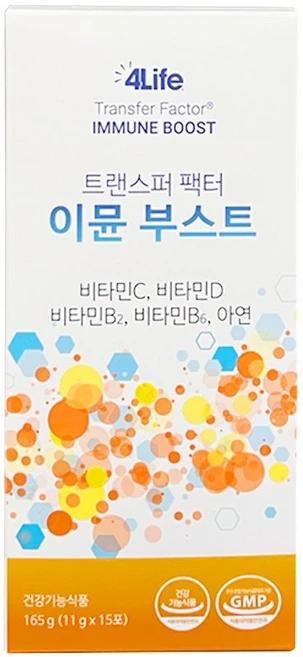 포라이프 트랜스퍼 팩터 이뮨부스트 (15포) +포켓물티슈 증정, 165g, 1개 - 쿠팡