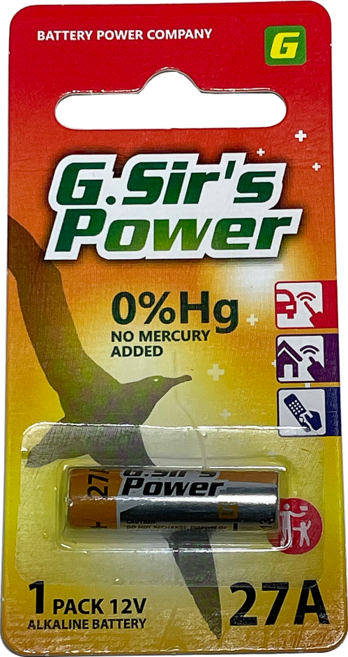 新公司貨 23A 23AE LR23 LR23A MN21 A23 遙控器 鐵捲門 電池 可替代GP超霸, 1個, 27A( 27,8LR50,MN27),未達賣場最低消費不出貨