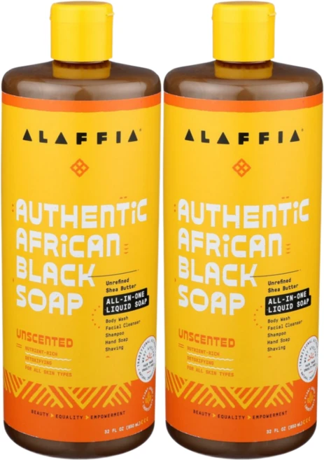 알라피아 아프리칸 블랙솝 무향 950ml, 2개 - 쿠팡