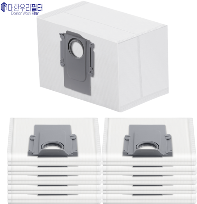 대한우리필터 로보락 S8 plus S8 Pro Ultra 호환 먼지봉투, 10개, 수량