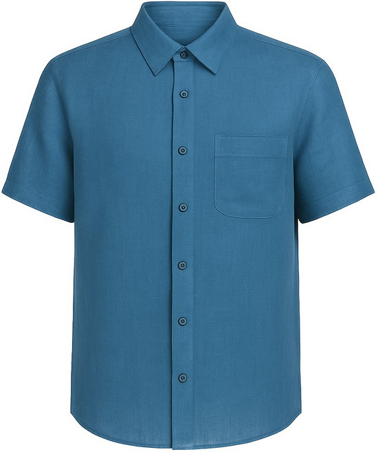 남자 마셔츠 인조 모시옷 쿨셔츠 남성 여름 반팔 셔츠 시원한 마남방 중년남자