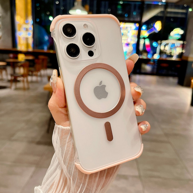 超薄無邊款散熱 Magsafe磁吸磨砂手機殼