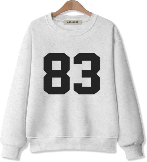 몰토벨리노 [ANSANGSA] 83 남녀공용 맨투맨 스웨트셔츠