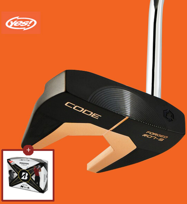 예스 2025 코드 S 하이브리드 퍼터, Solid 64g, 34인치