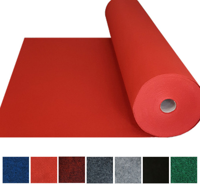 고급 행사용 롤카페트 부직포 국산 레드카펫 레드카페트 파이론텍스 파이텍스, 고정폭120cm X 1m씩 연장 적색, 1개
