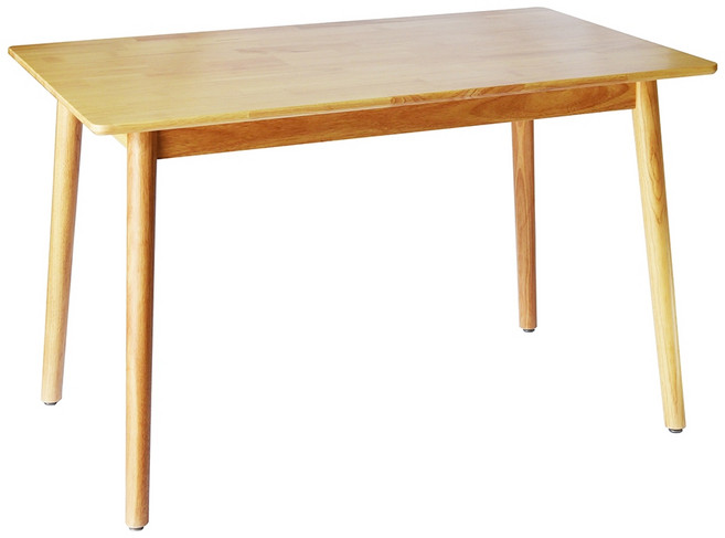 藝匠 橡膠實木餐桌 書桌 120*60cm