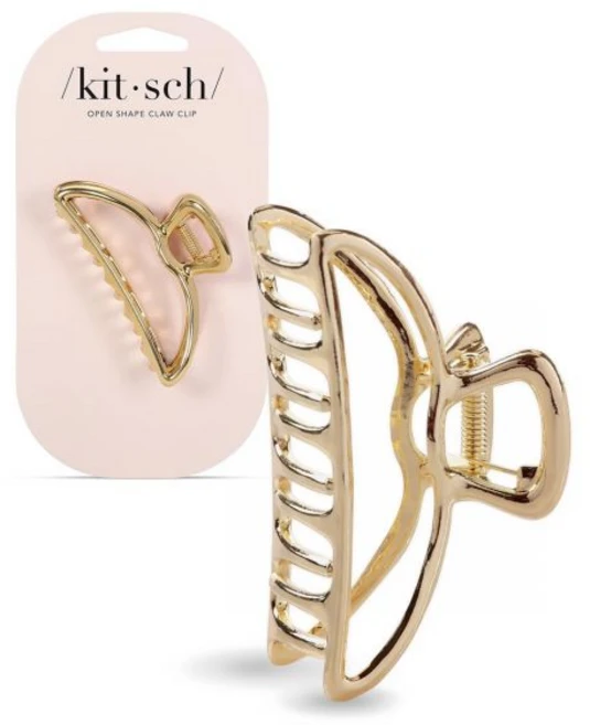 여성용 키치 메탈 헤어 클립 내구성이 뛰어나고 우아한 클로 일상적인 사용과 특별한 날에 완벽 | 여성을 위한 이상적인 선물 골드 1개의 PC - 쿠팡
