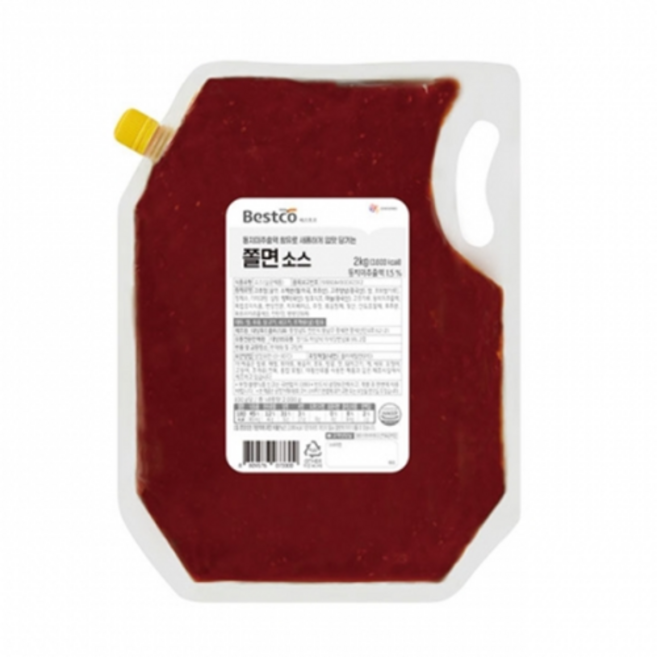베스트코 쫄면 소스, 2kg, 2개
