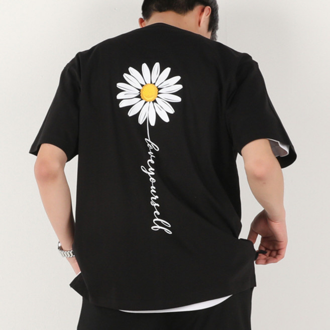 아우라큐 남녀공용 20수 트임 빅사이즈 통기성 반팔 티셔츠 P07