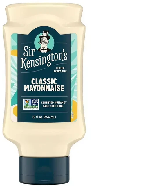Sir Kensington's 마요네즈 클래식 마요 글루텐 프리 GMO 프로젝트 선반 안정성 355ml 12온스, 1개