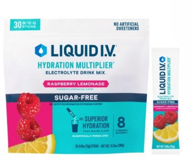 LIQUID I.V. 전해질파우더믹스 16G X 30, 레몬라임맛 LIQUID I.V. HYDRATION
