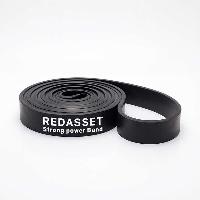 레드에셋 헬스 풀업밴드, 1개, 블랙