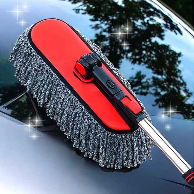 캐롤링 차량 먼지털이개 외부용 고급 기름걸레, 1개