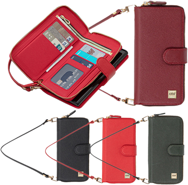 갤럭시 S25 엣지 S937 지갑 케이스 사피아노 천연 소가죽 지퍼 다이어리