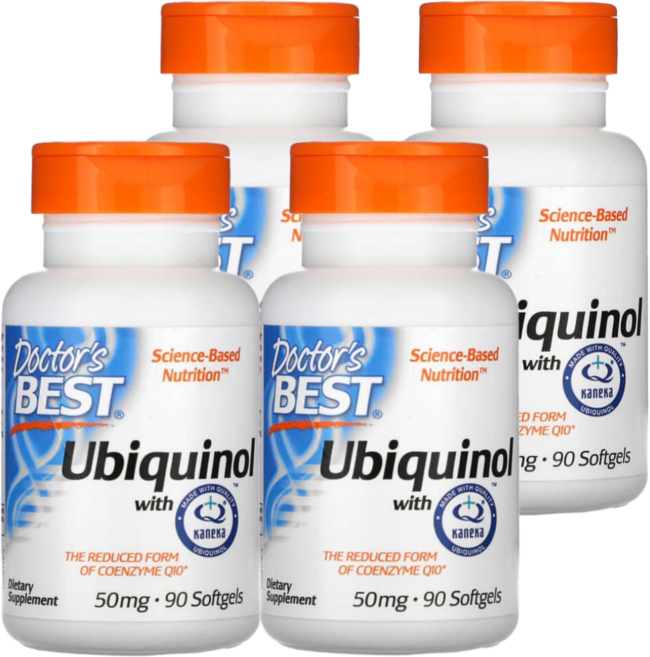 닥터스베스트 유비퀴놀 50mg 90정 4통, 90개입, 4개