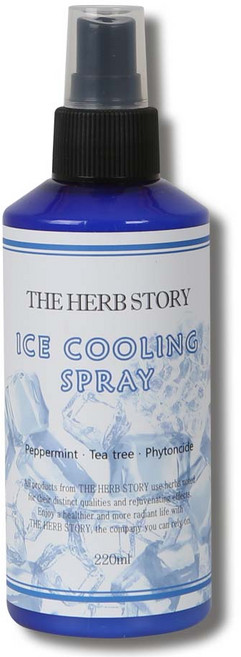 더허브스토리 아이스 쿨링 스프레이 바디미스트, 220ml, 1개