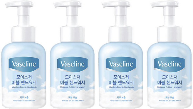 바세린 모이스처 핸드워시 용기 500ml 4 jh유통